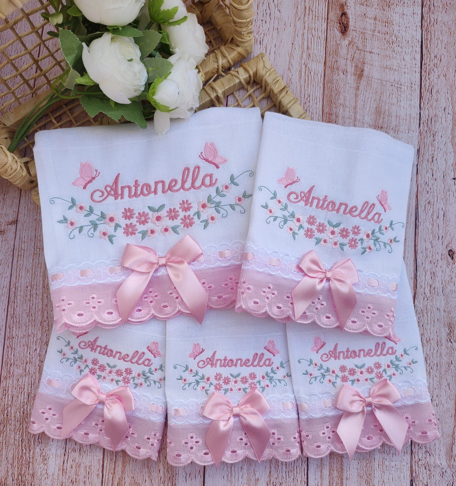 Floral Rosa Claro · Kit Prático