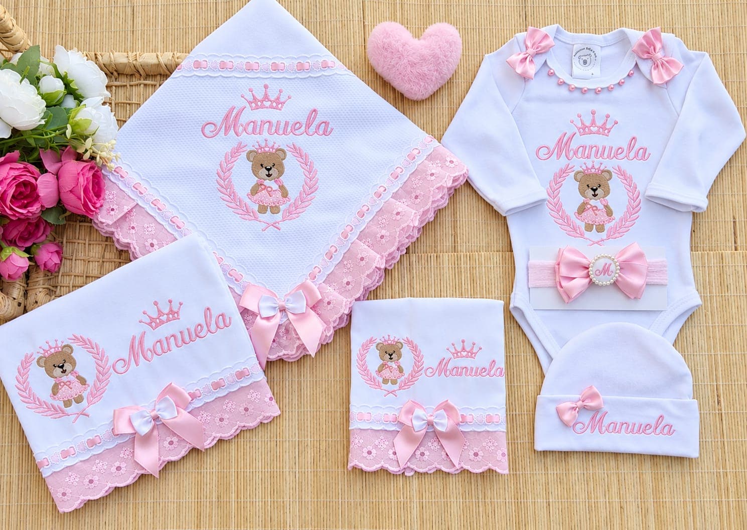 Kit Ursinha · Rosa Bebê