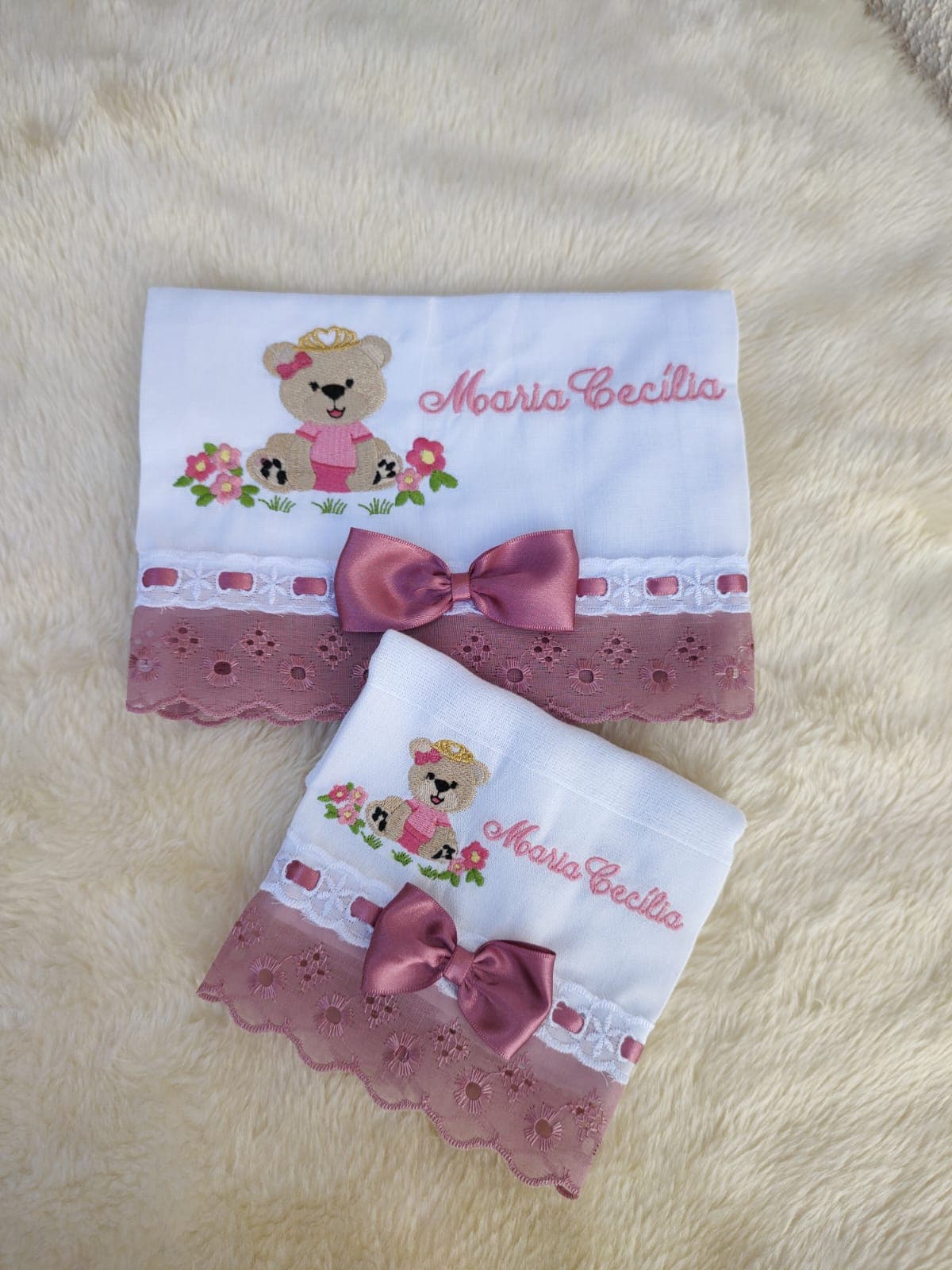 Ursinha Rosé · Kit Fraldas