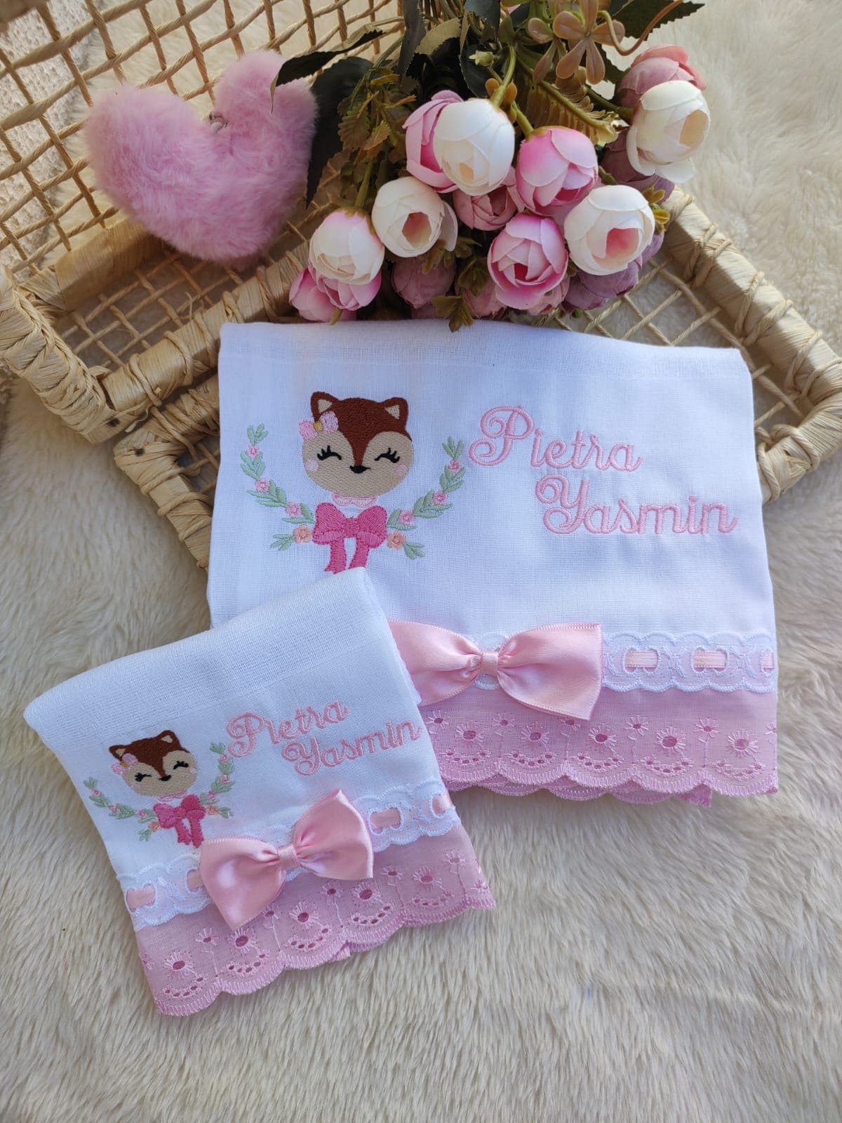Clássico Rosa · Kit Fraldas